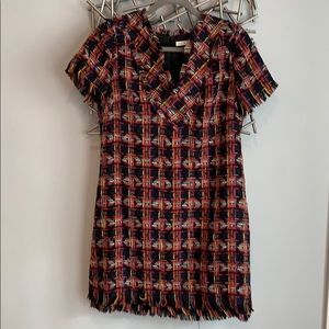 Trina Turk tweed dress